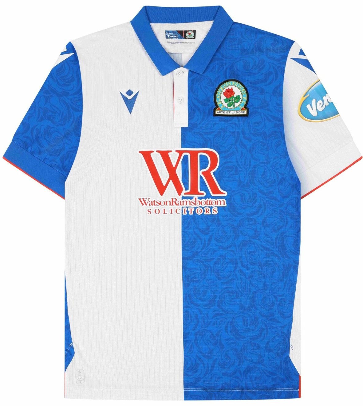 Camisa I Blackburn 2024 2025 Macron oficial 